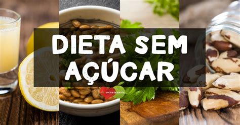 dieta sem açúcar